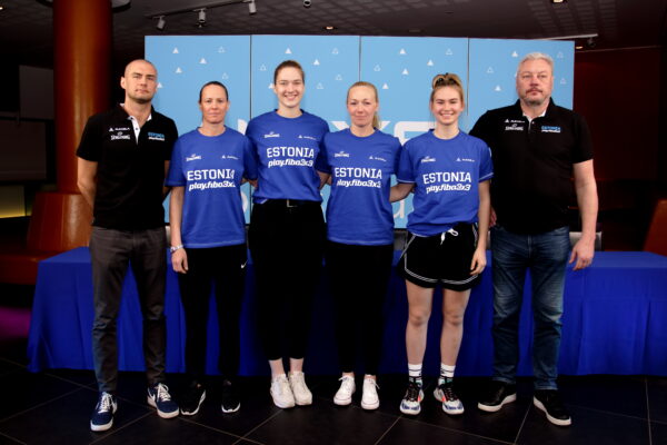 3x3 Team Estonia naised ja treenerid